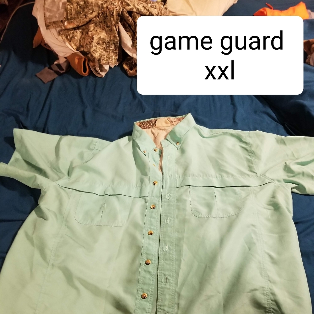 Game guard sportsman fishing shirt